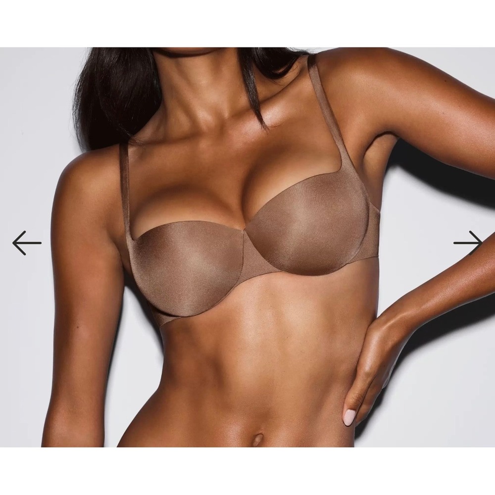 Skims Ultimate Push-Up Balconette Bra Women 36D Sienna BA-BAL-5486W